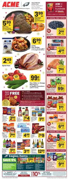 Ad Preview of Acme Weekly Ad - PA from 11/07/2025