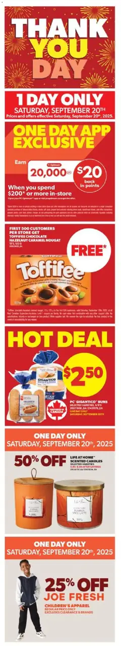 Preview of leaflet Weekly Flyer - MB from shop Real Canadian Superstore is valid from Sep 18, 2025