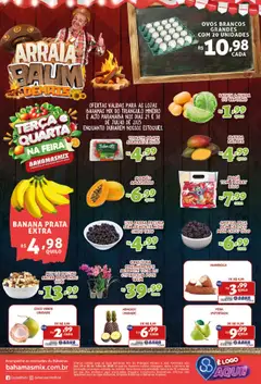 Pré-Visualização do folheto "Ofertas Terça e Quarta na Feira" da loja Bahamas Mix válido a partir de 29/07/2025