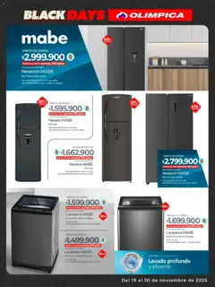  Vista previa del prospecto Black Friday del almacen Olímpica válida del 19/11/2025 al 30/11/2025 | Página: 13