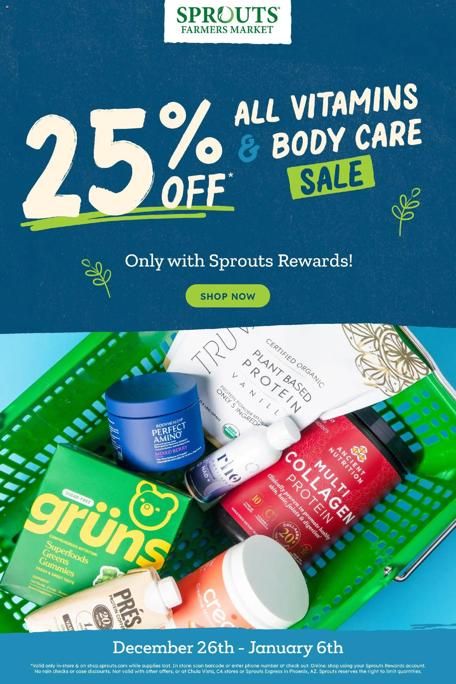 Ad Preview of Sprouts Weekly Ad from 12/31/2025