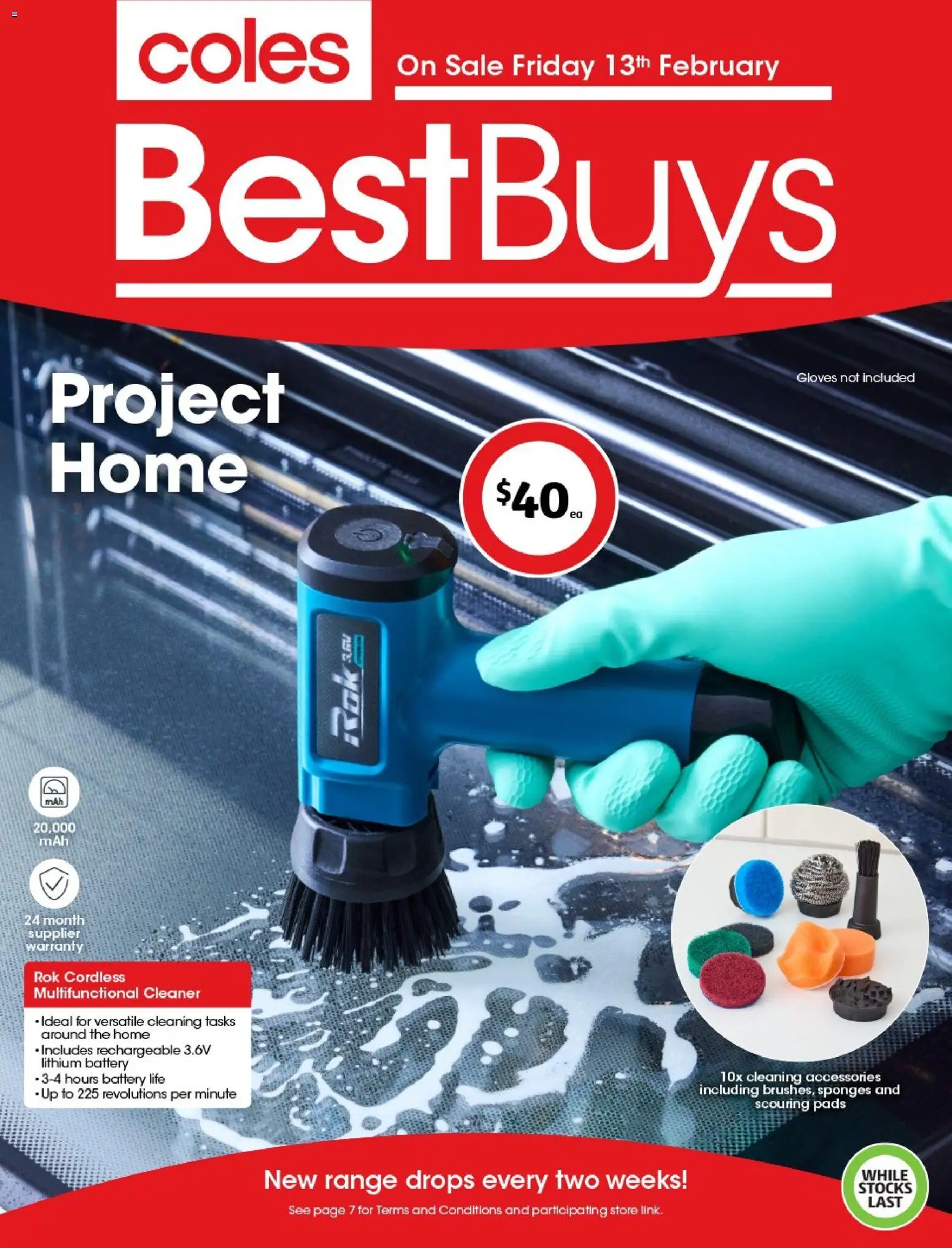 Preview of catalogue Best Buys - Project Home from shop Coles valid 13/02/2026