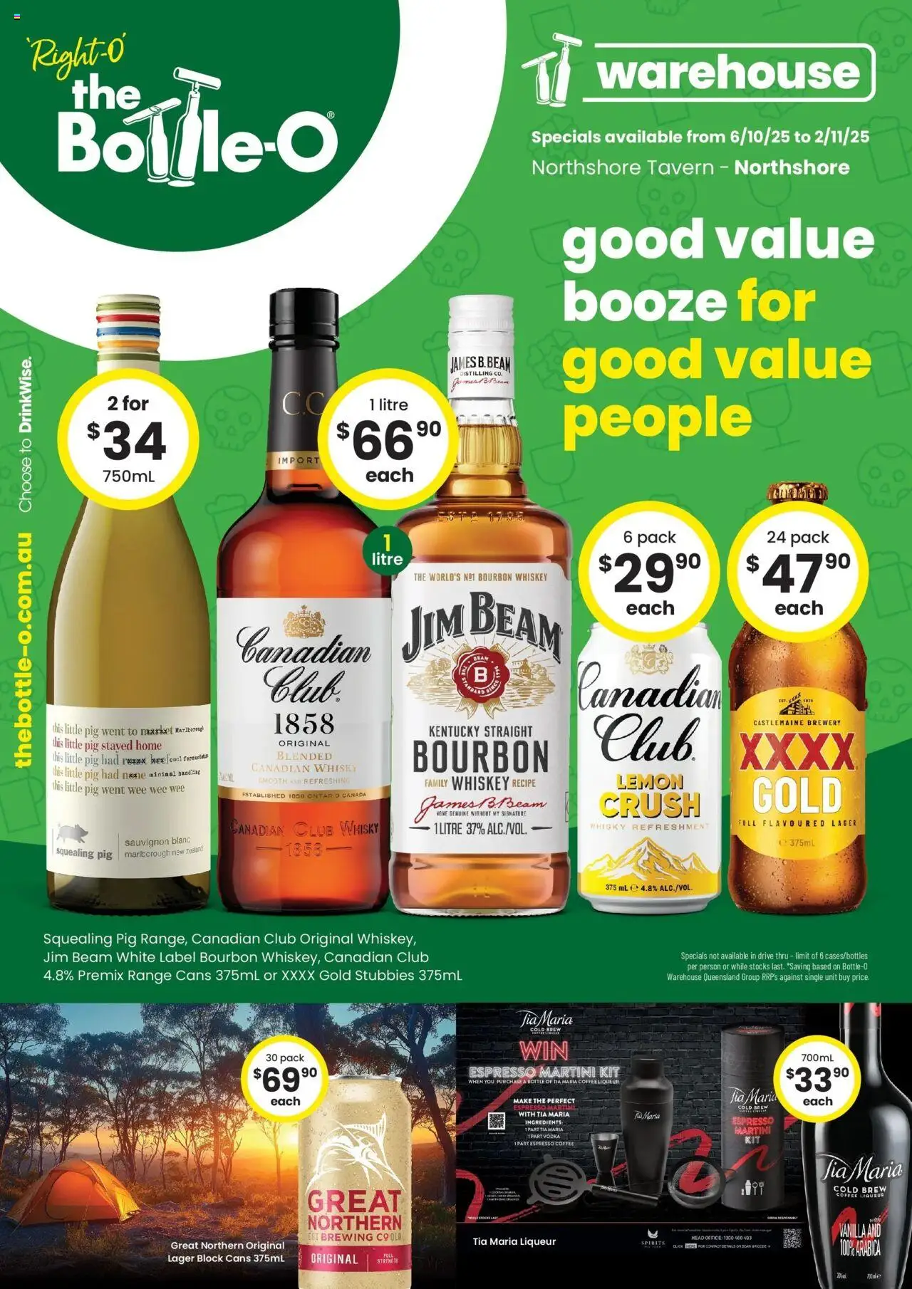 The Bottle-O catalogue valid from 05/10/2025 - page 1