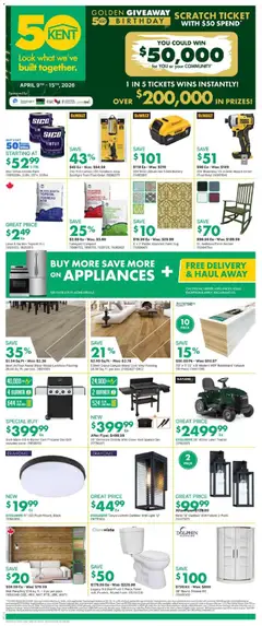 Un aperçu du dépliant Kent weekly flyer - NL du magasin Kent est valide à partir 9 avr. 2026