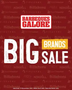 Preview of catalogue Catalogue from shop Barbeques Galore valid 16/10/2025