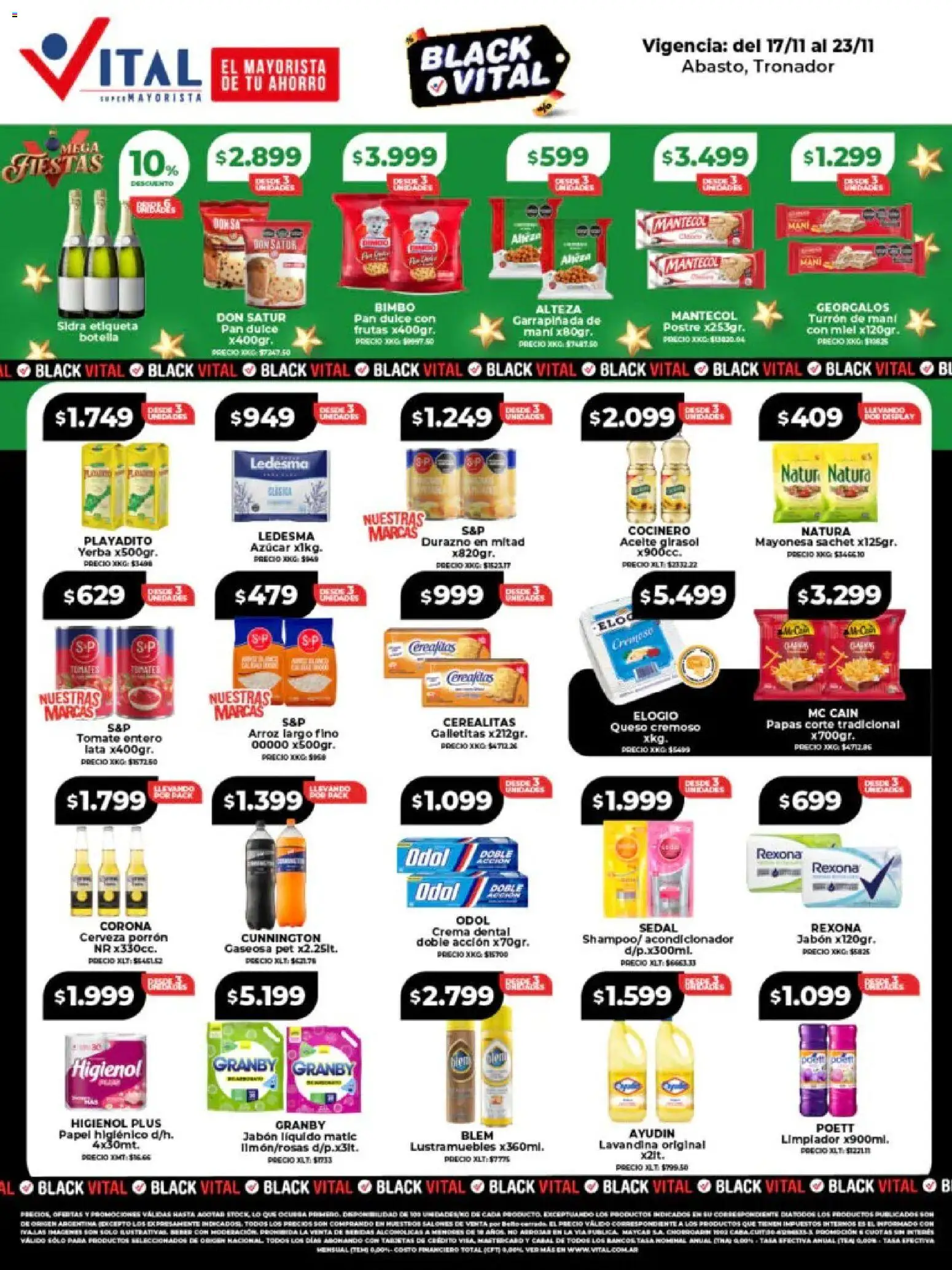 Vista previa del folleto de la tienda Vital válido desde el 17/11/2025 