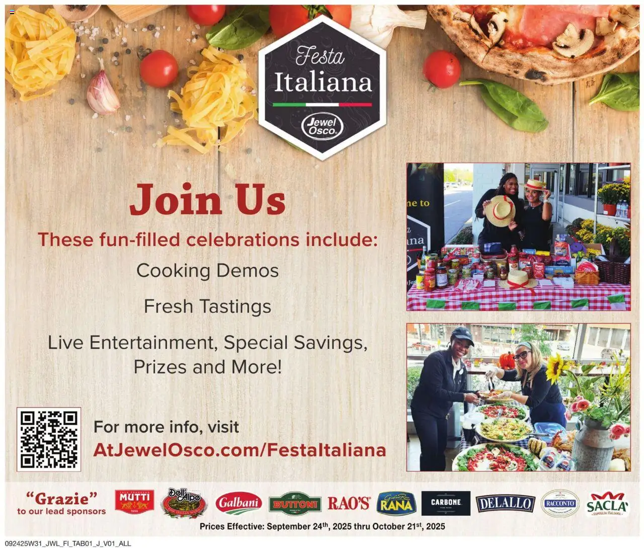 Jewel Osco Specialty Publication from 09/24/2025 - Flyer - Page number 1