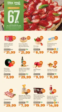 Pré-Visualização do folheto "Ofertas da semana" da loja Oba Hortifruti válido a partir de 09/09/2025