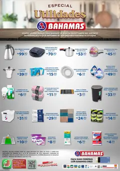 Pré-Visualização do folheto "Ofertas Especial Utilidades" da loja Bahamas Supermercados válido a partir de 01/11/2025