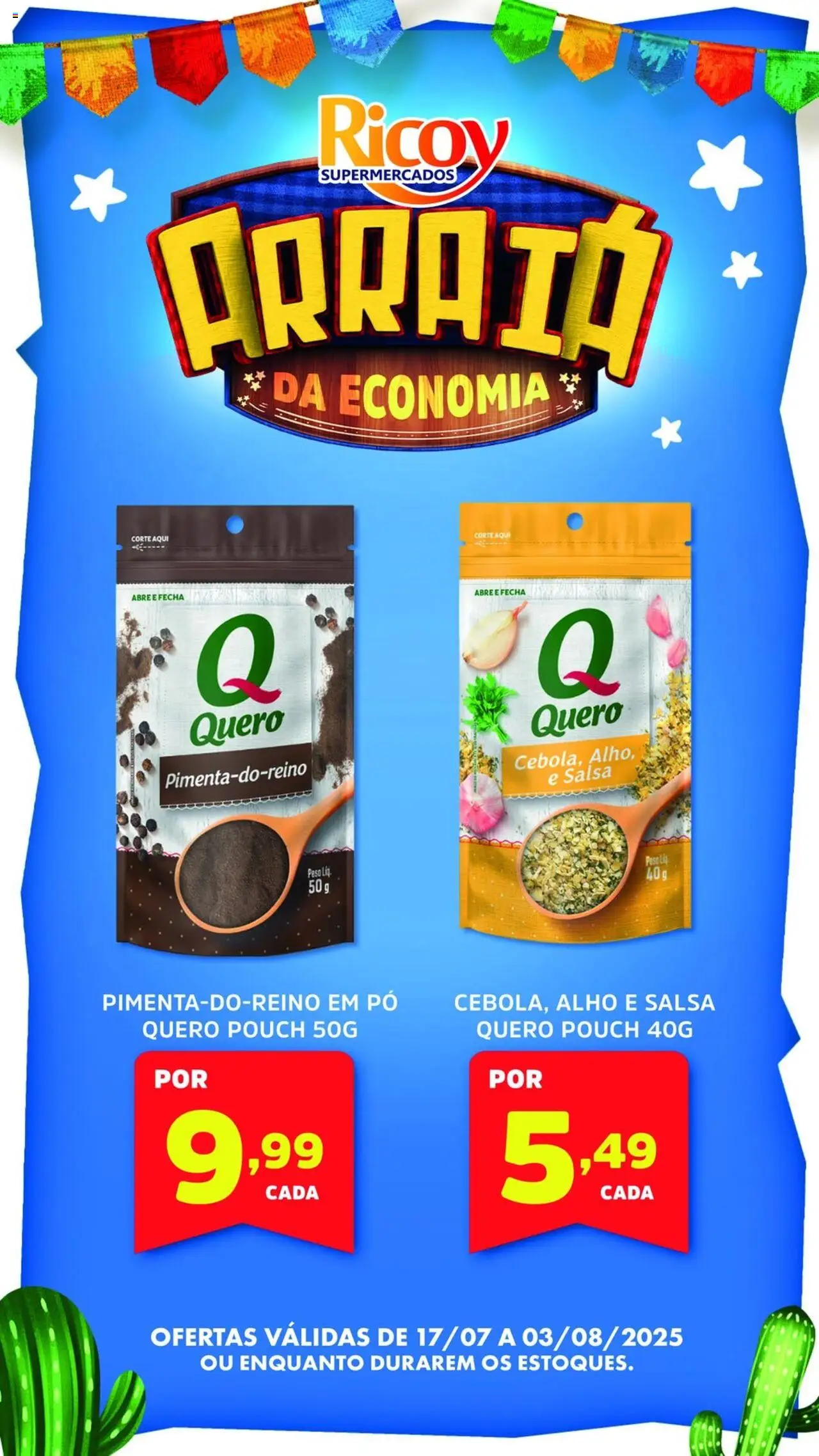 Ricoy folheto "Ofertas da semana" válido a partir de 17/07/2025 - número de página 1 - Alho, Pó, Salsa