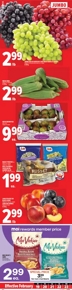 Preview of leaflet Saint-Augustin-De-Desmaures from shop Metro is valid from Feb 19, 2026