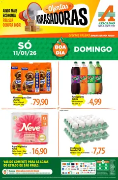 Pré-Visualização do folheto "Ofertas - SP" da loja Atacadão válido a partir de 11/01/2026