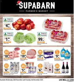 Preview of catalogue Catalogue from shop Supabarn valid 26/11/2025