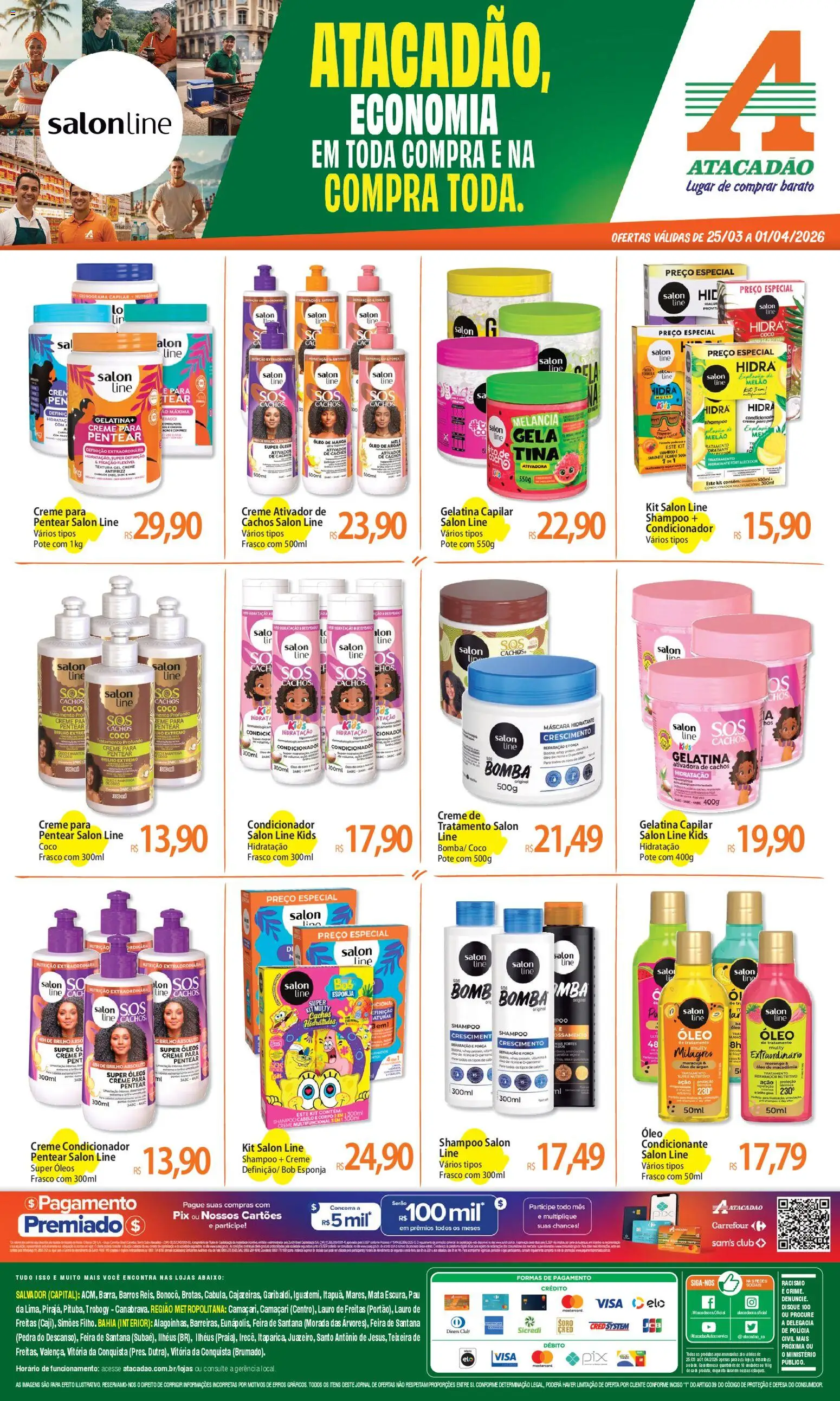 Pré-Visualização do folheto "Atacadão ofertas - BA" da loja Atacadão válido a partir de 25/03/2026