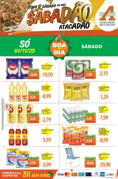 Pré-Visualização do folheto "Ofertas - AC" da loja Atacadão válido a partir de 01/11/2025