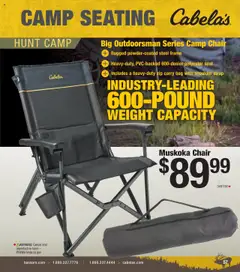 Ad Preview of Cabela's Big Game Hunting 25 from 06/12/2025 | Page: 57