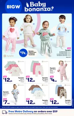 Preview of catalogue Baby bonanza from shop Big W valid 29/01/2026