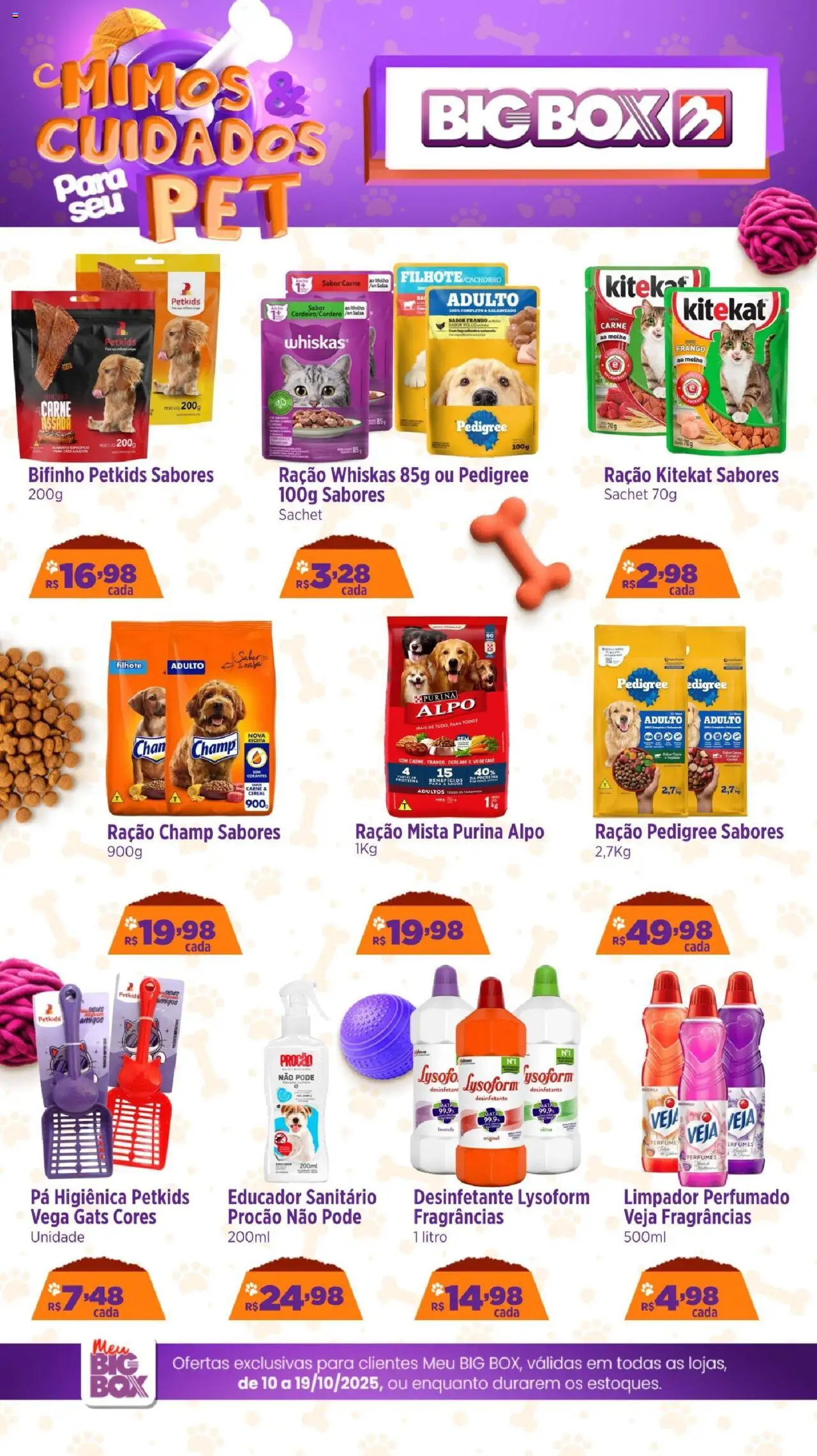 Big Box folheto "Ofertas Pet" válido a partir de 10/10/2025 - número de página 1