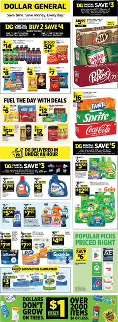 Ad Preview of Dollar General Dollar General Weekly Ad - TX from 04/12/2026