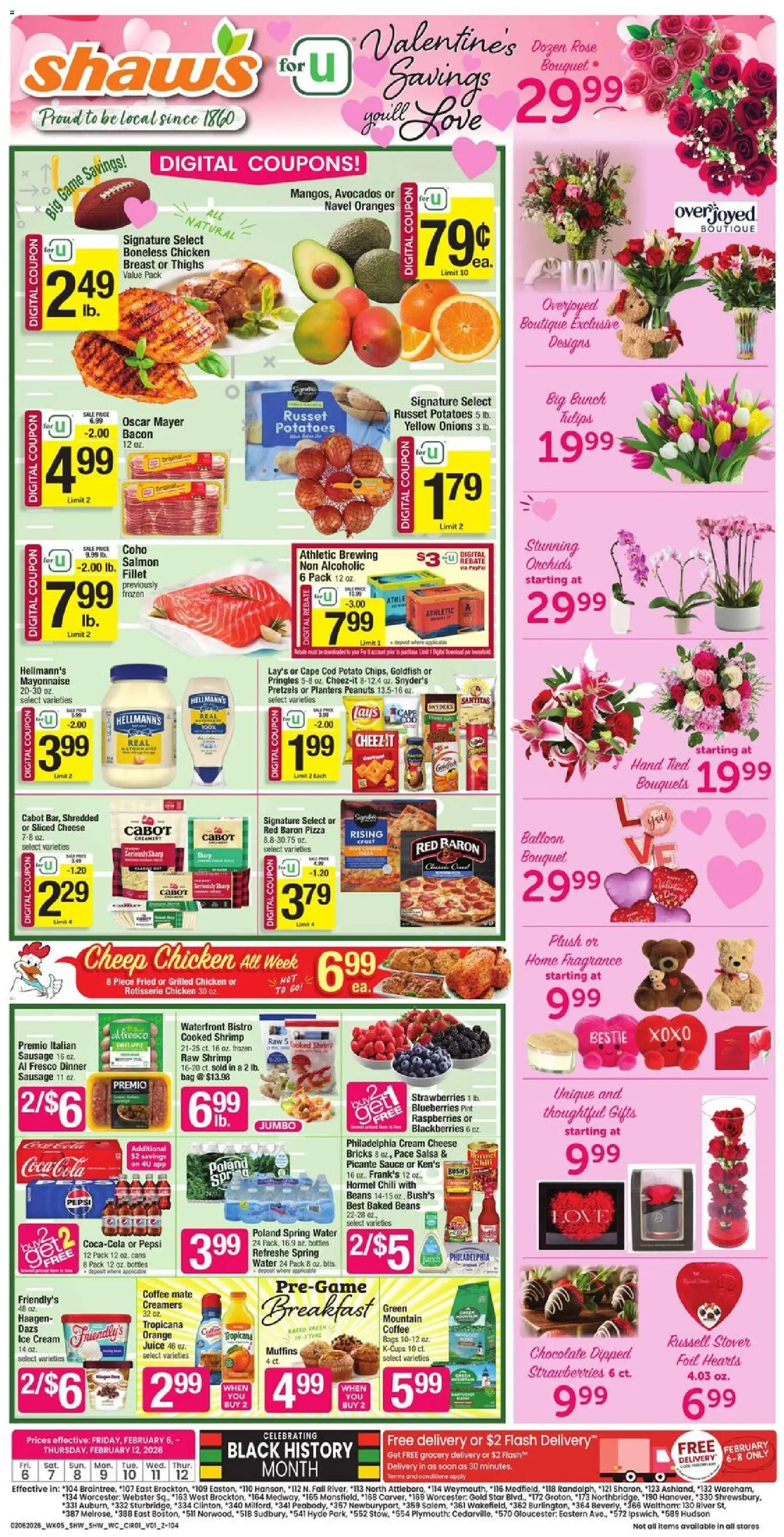 Ad Preview of Shaw's Weekly Ad from 02/06/2026