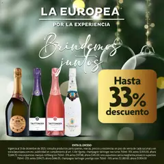 Vista previa las ofertas de la tienda La Europea - Catálogo Selección de espumosos y champagne desde el 04/12/2025 