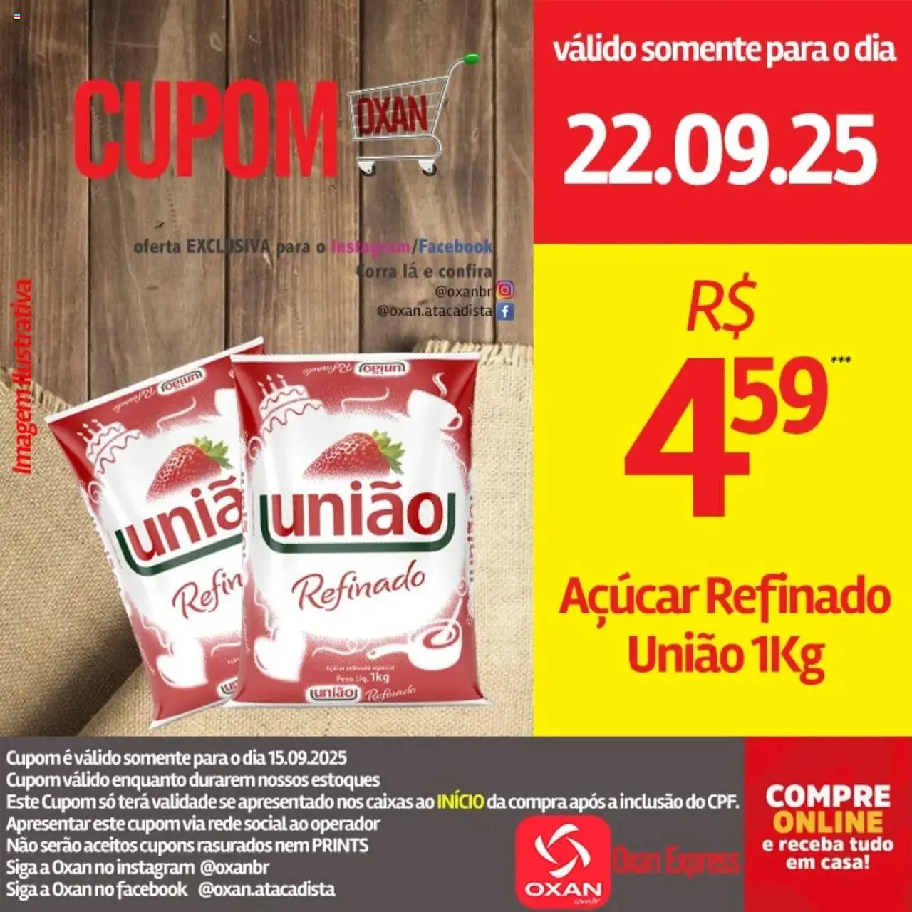 Oxan Atacadista folheto "Ofertas da semana" válido a partir de 22/09/2025 - número de página 1