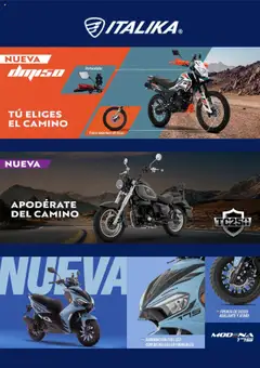 Vista previa las ofertas de la tienda Italika - Catálogo desde el 16/09/2025 