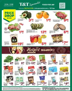 Preview of leaflet Weekly Flyer - BC from shop T&T Supermarket is valid from Nov 14, 2025