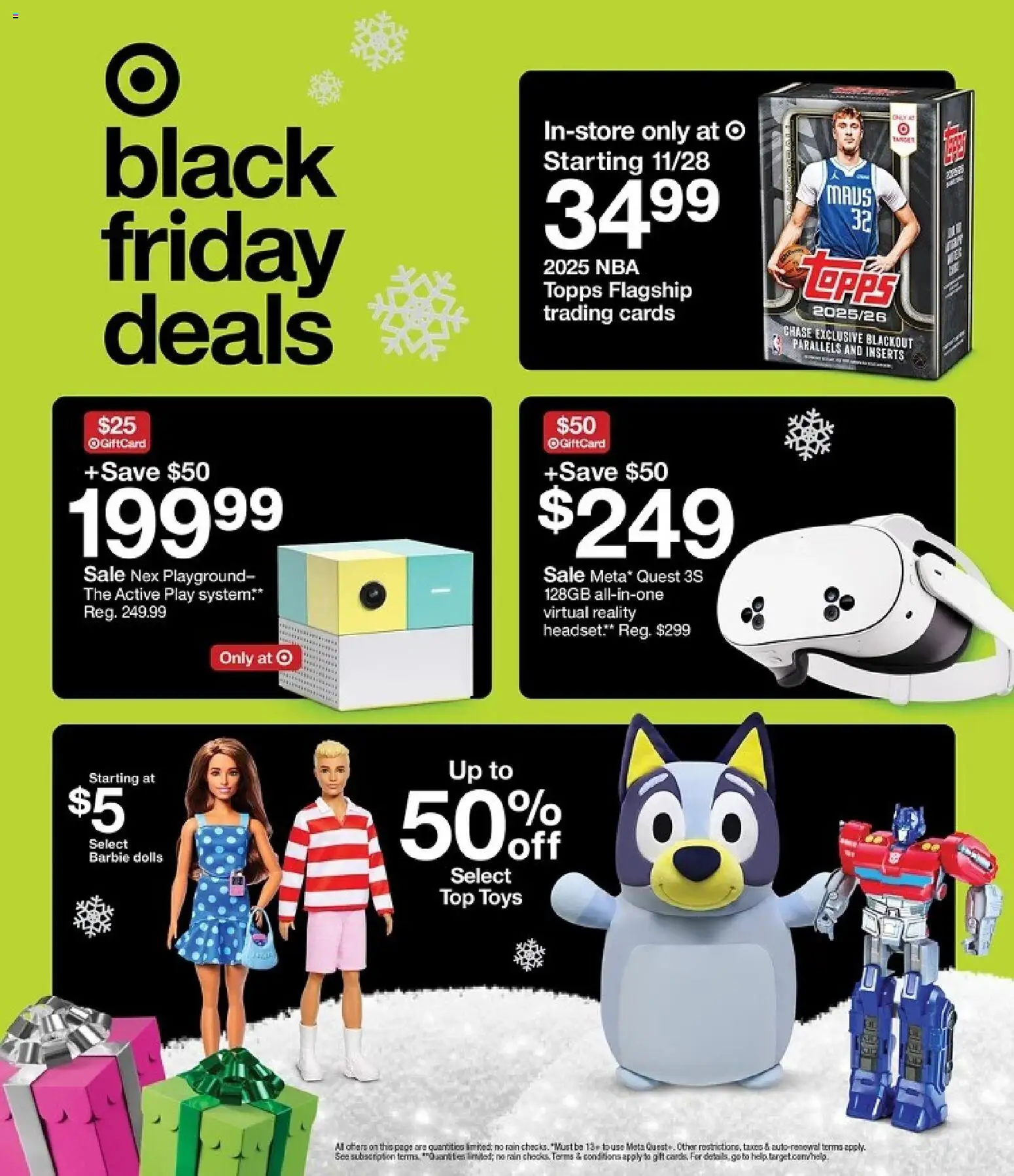 Vista previa las ofertas de la tienda Target - Black Friday desde el 23/11/2025 