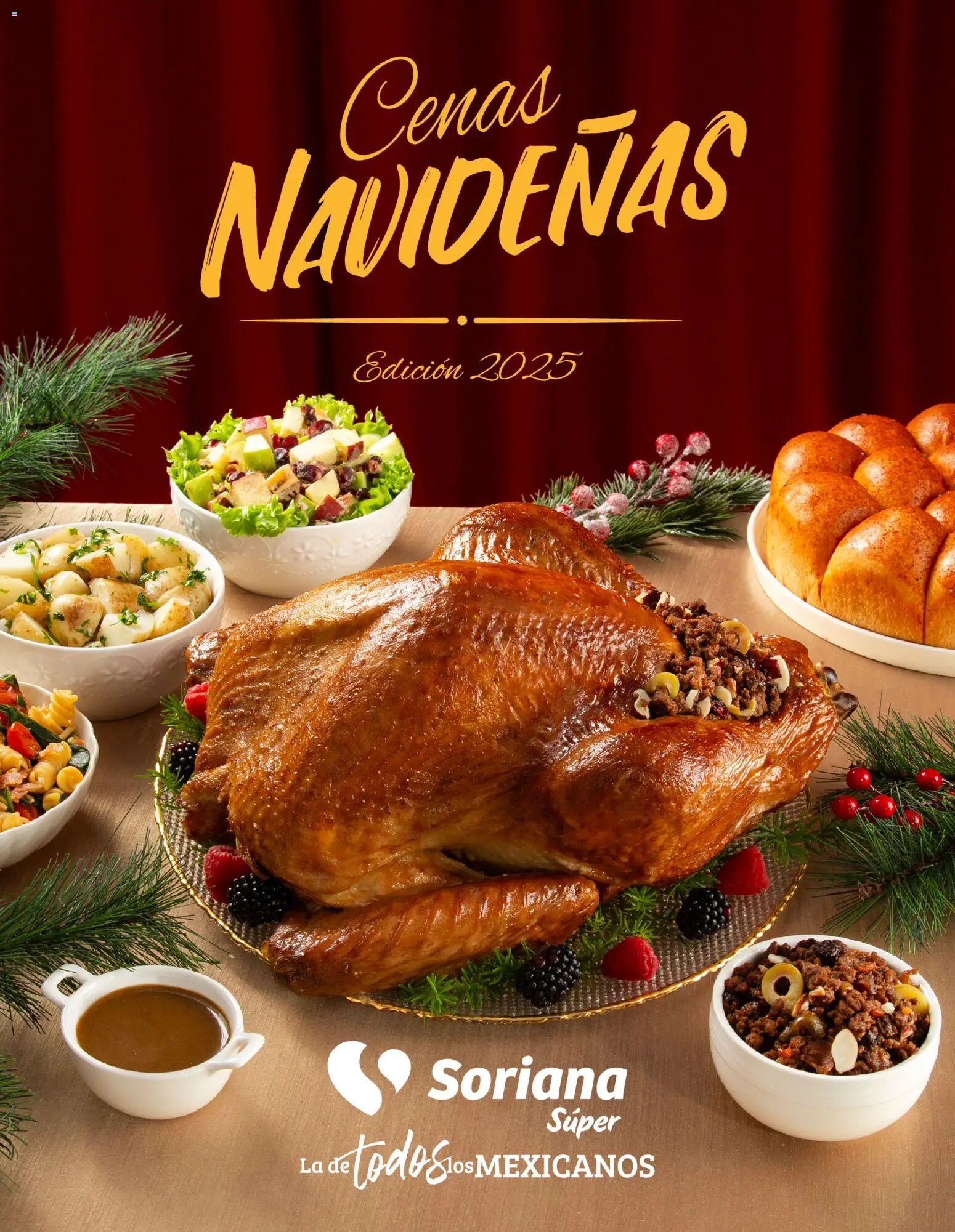 Vista previa las ofertas de la tienda Soriana - Cenas Navideñas Súper Nacional desde el 05/12/2025 