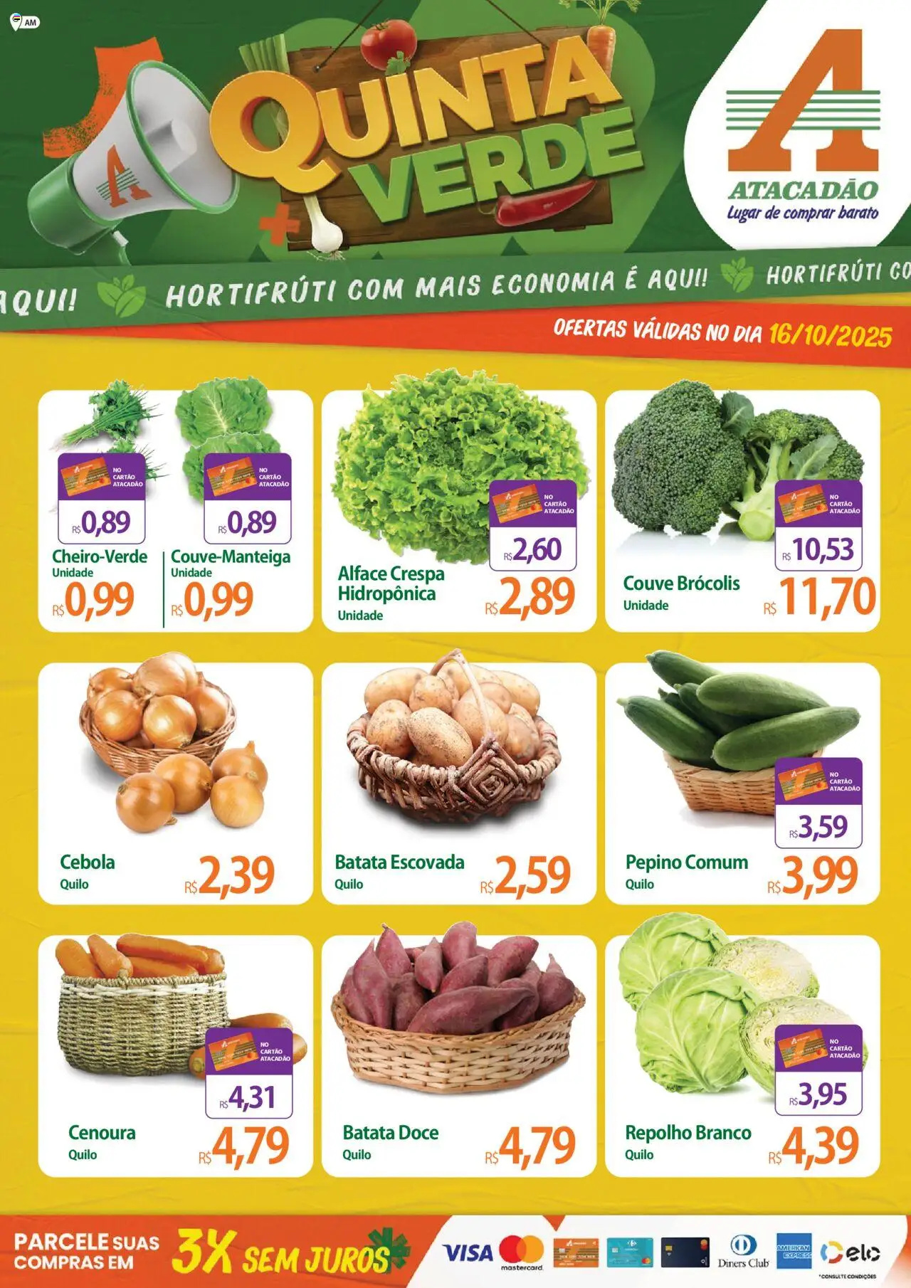 Atacadão folheto "Ofertas - AM" válido a partir de 16/10/2025 - número de página 1