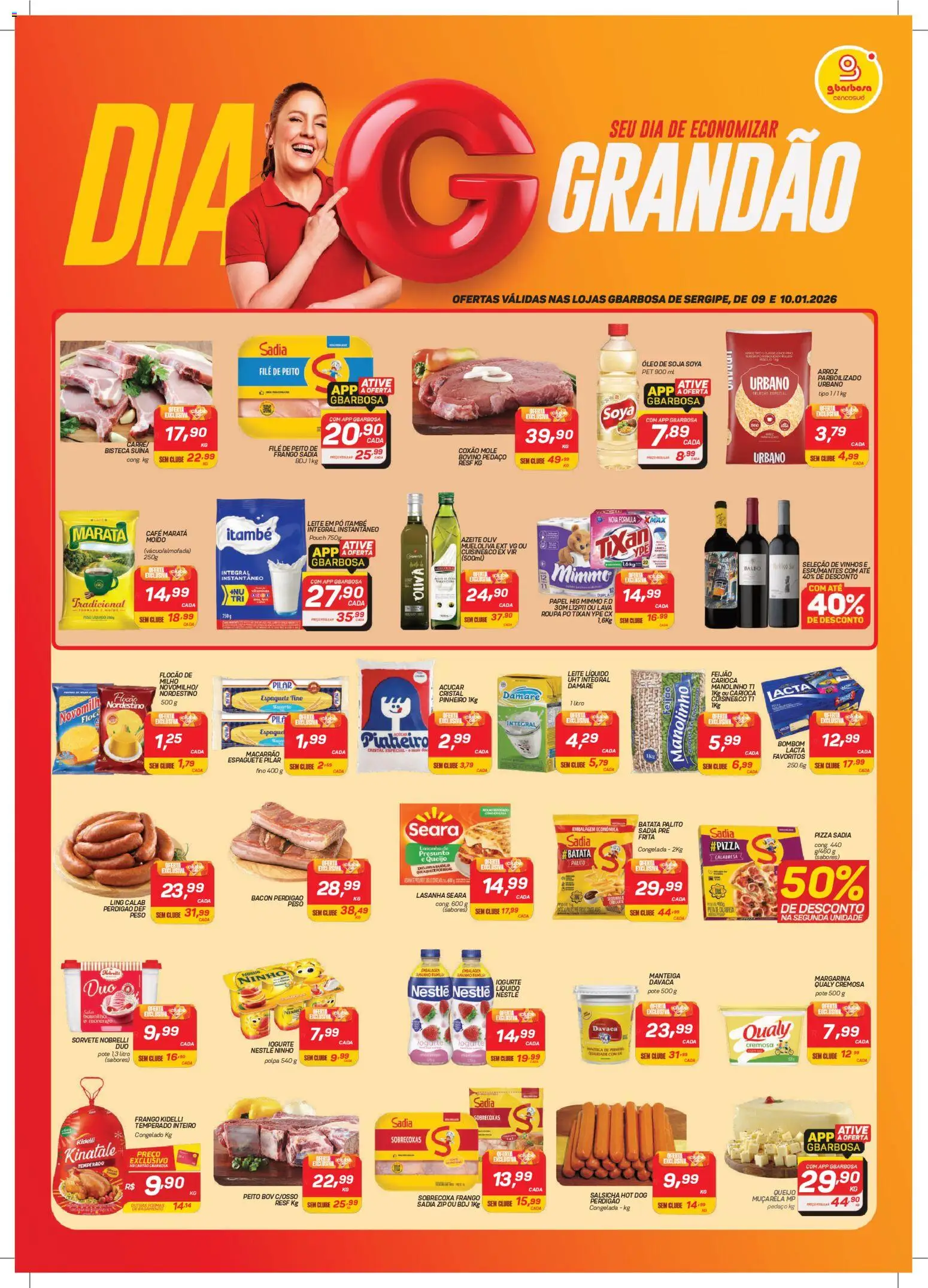 Pré-Visualização do folheto "Ofertas da semana" da loja Gbarbosa válido a partir de 09/01/2026