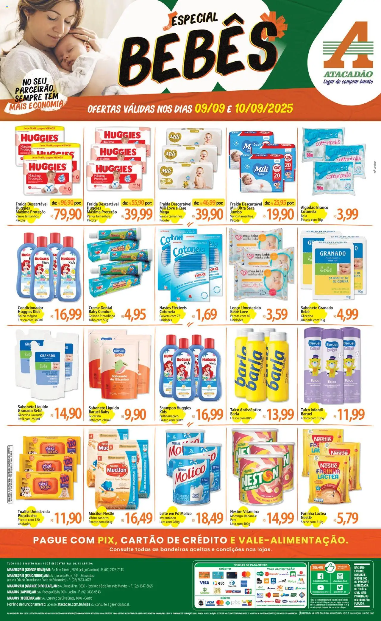 Atacadão folheto "Ofertas - AM" válido a partir de 09/09/2025 - número de página 1