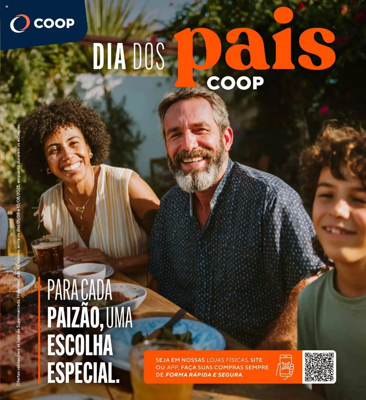 Coop folheto "Ofertas Dia dos Pais Coop" válido a partir de 01/08/2025 - número de página 1