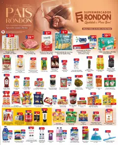 Pré-Visualização do folheto "Ofertas do semana" da loja Supermercados Rondon válido a partir de 01/08/2025