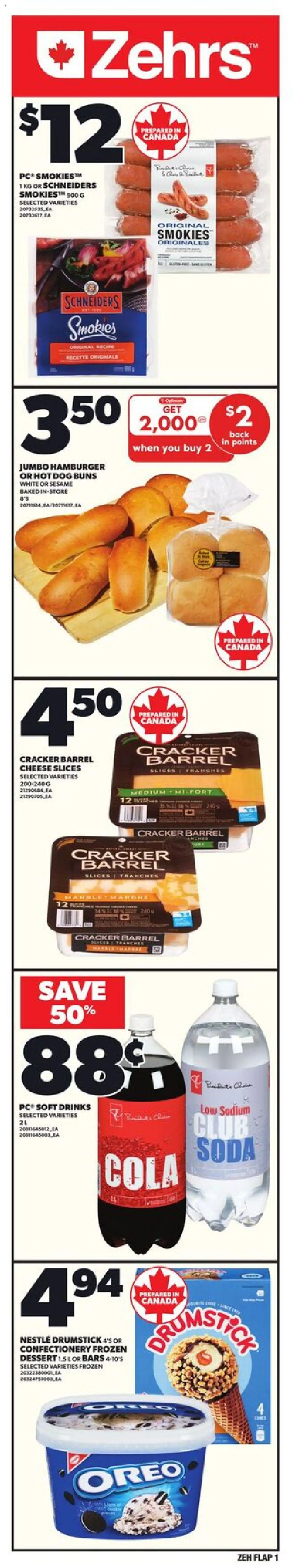 Zehrs flyer valid from Aug 14, 2025 - page number 1