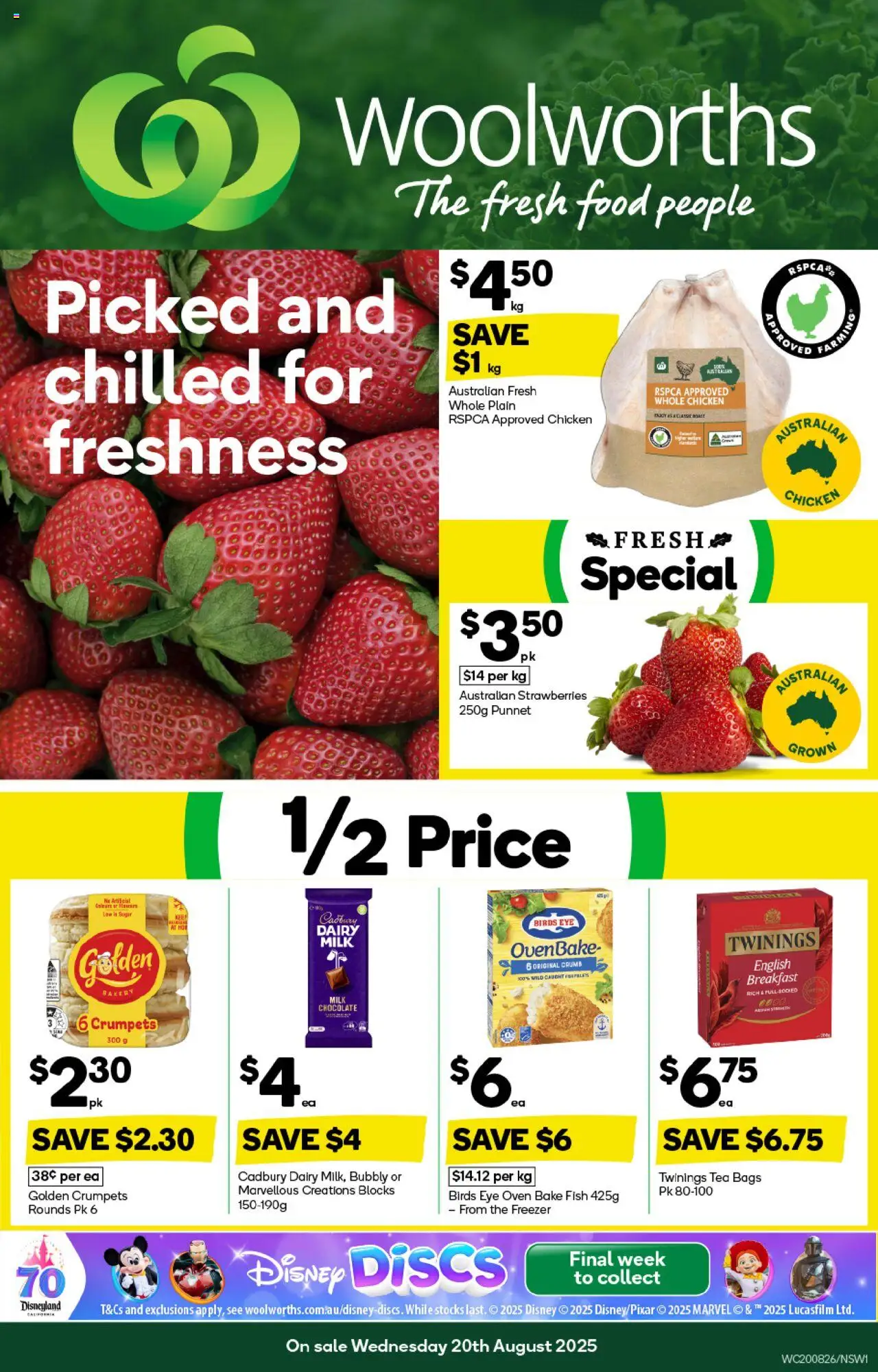 Woolworths catalogue valid from 20/08/2025 - page 1