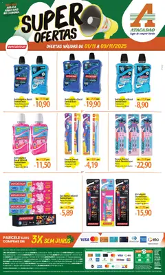 Pré-Visualização do folheto "Ofertas - PE" da loja Atacadão válido a partir de 01/11/2025