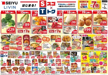 西友の2025/11/14から2025/11/20までのチラシはここチラシ