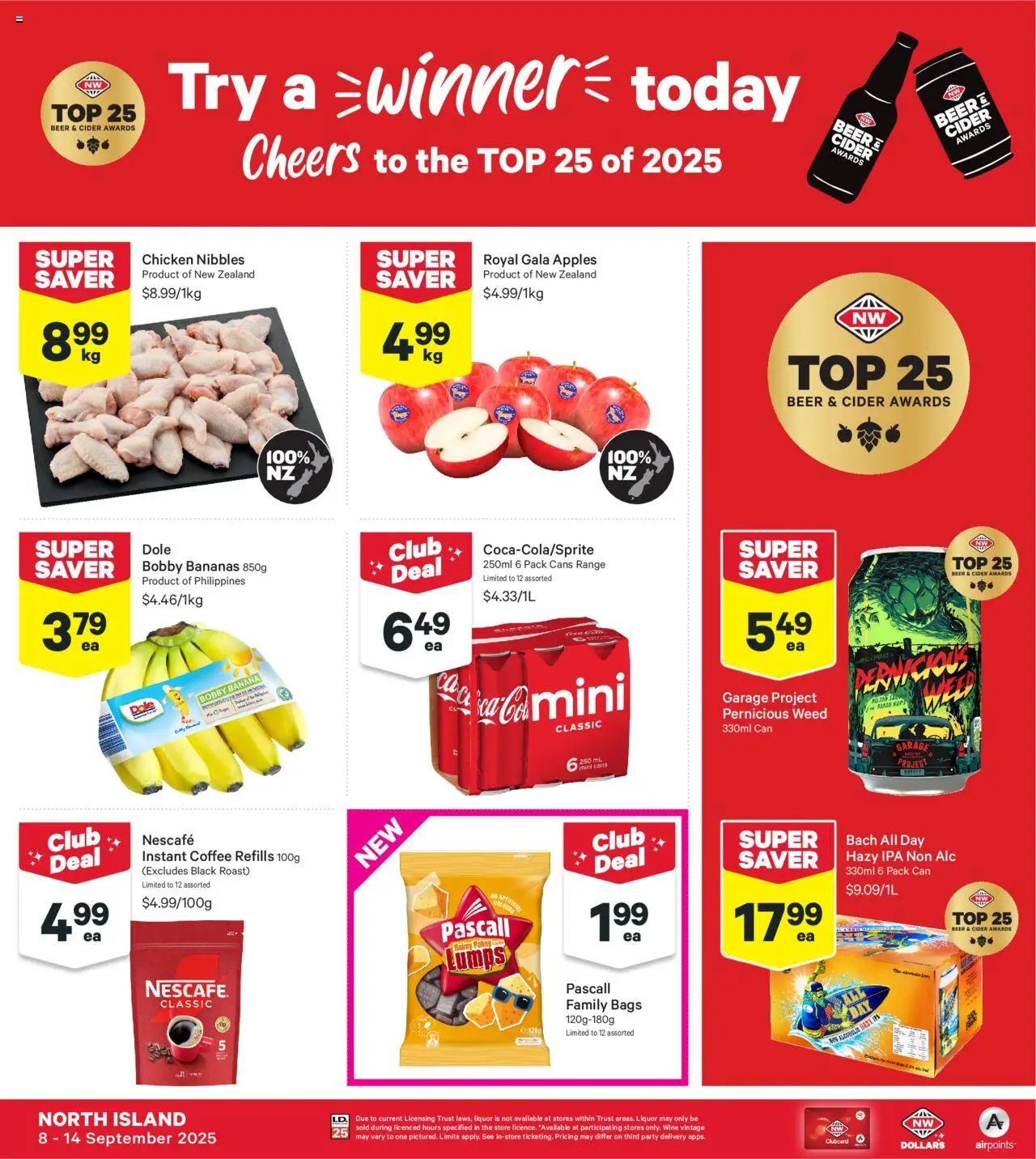 Catalogue New World catalogue valid from 8 Sept 2025 - page 1