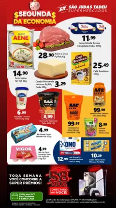 Pré-Visualização do folheto "Ofertas da semana" da loja São Judas Tadeu válido a partir de 10/11/2025 | Página: 1