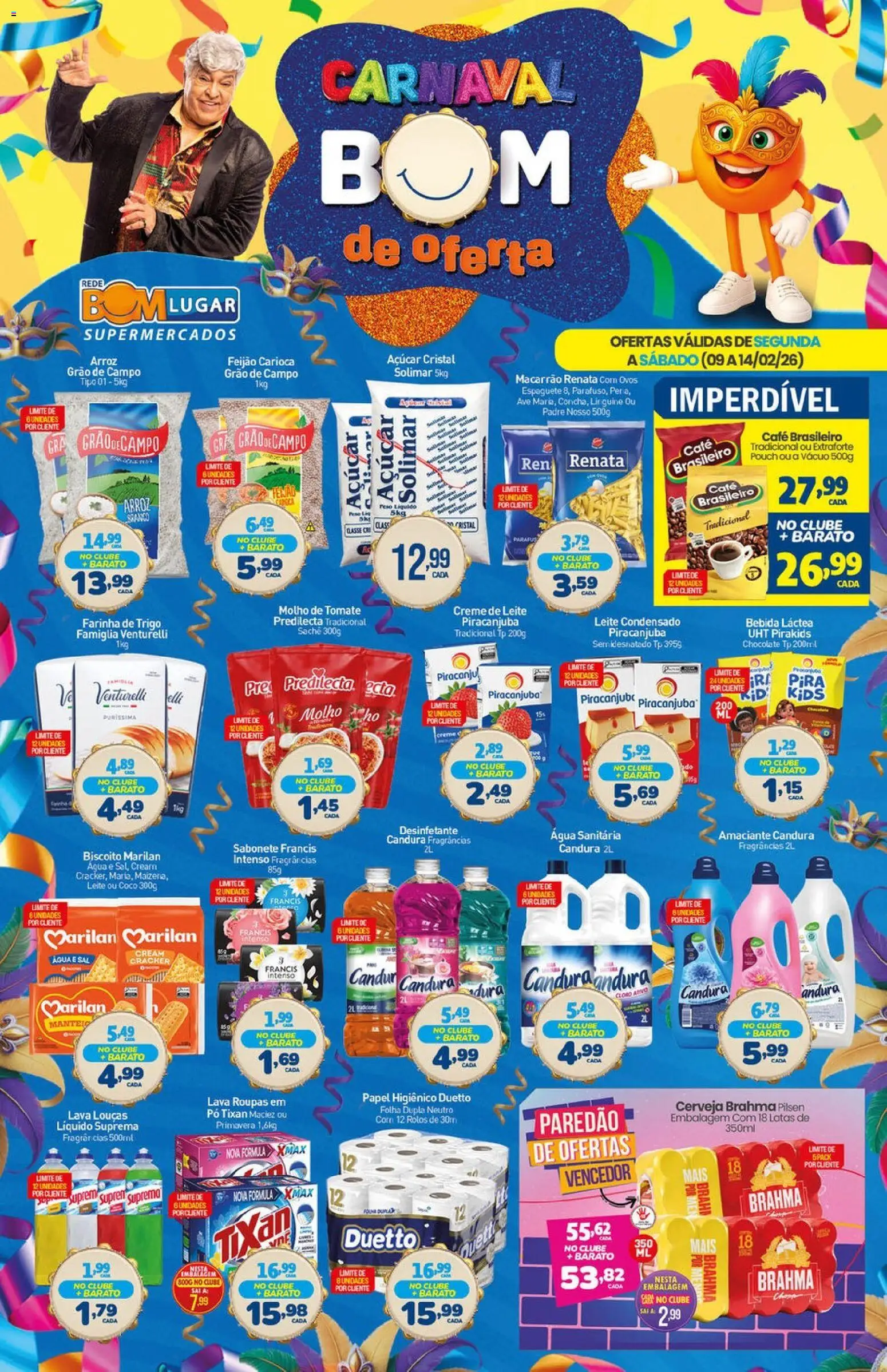 Pré-Visualização do folheto "Ofertas da semana" da loja Rede Bom Lugar válido a partir de 09/02/2026