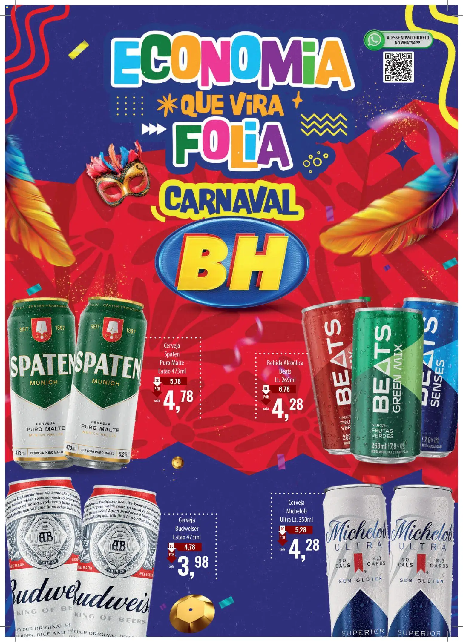 Pré-Visualização do folheto "Ofertas da semana" da loja Supermercados BH válido a partir de 02/02/2026