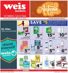 Ad Preview of Weis Hello Autumn from 10/23/2025