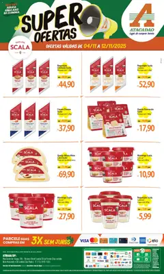Pré-Visualização do folheto "Ofertas - SP" da loja Atacadão válido a partir de 04/11/2025