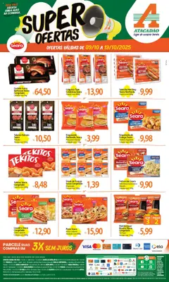Pré-Visualização do folheto "Ofertas - GO" da loja Atacadão válido a partir de 09/10/2025