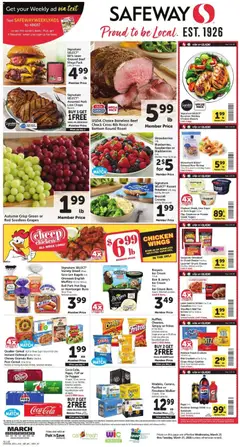 Ad Preview of Safeway Safeway Weekly Ad from 03/25/2026