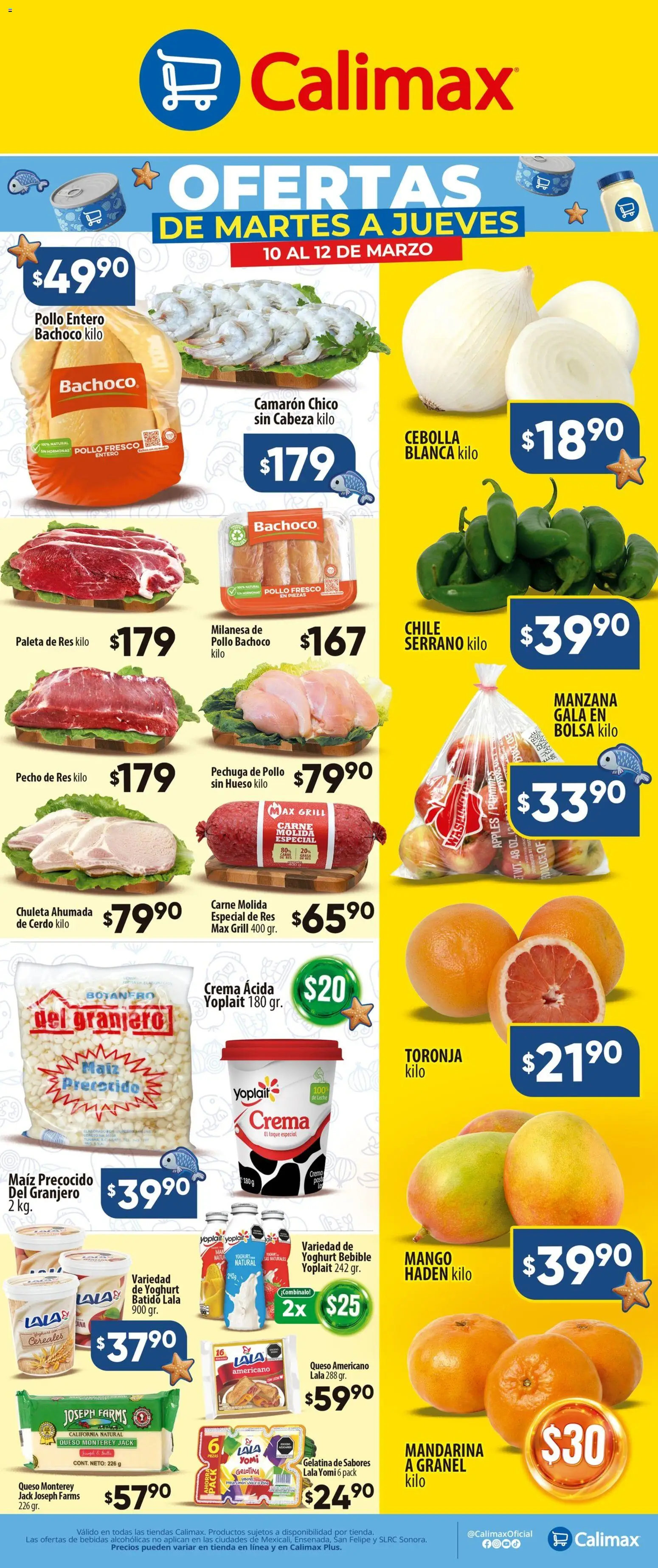 Vista previa las ofertas de la tienda Calimax - Calimax folleto desde el 10/03/2026 