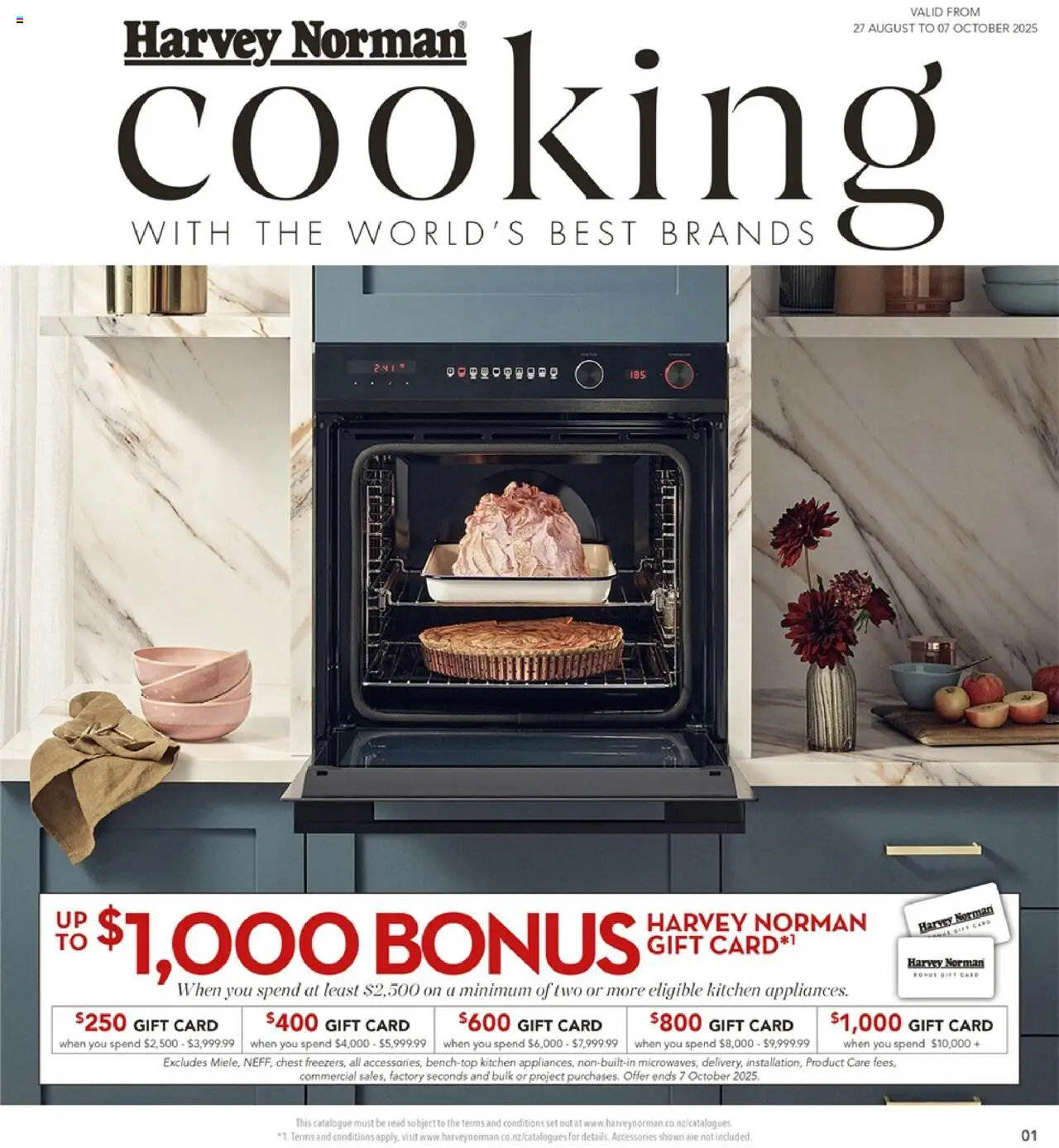 Catalogue Harvey Norman catalogue valid from 27 Aug 2025 - page 1