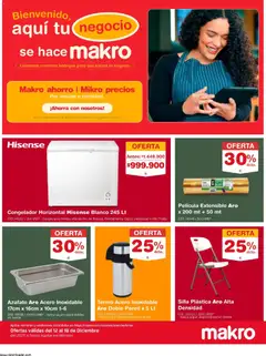  Vista previa del prospecto Dota Tu Negocio del almacen Makro válida del 12/12/2025 al 18/12/2025